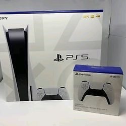 PS5 Sony PlayStation 5 DISC Console BUNDLE