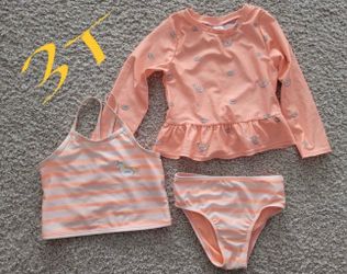 Toddler girls swimsuit set