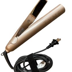 Tyme 2-in-1 Hair Curler and Straightener Rose Gold
