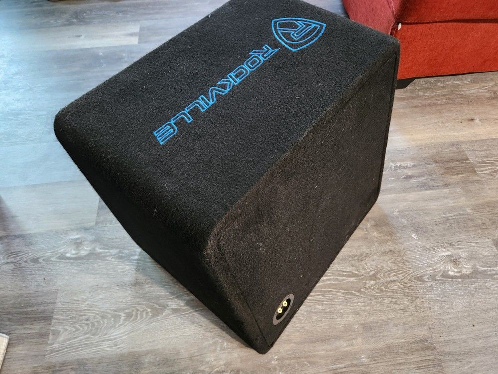 Rockville 15" Subwoofer And Box 1 Ohm