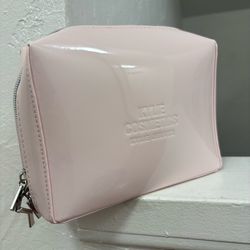 Kylie Cosmetics Faux Patent Leather Makeup Pouch – Pale Pink (New)