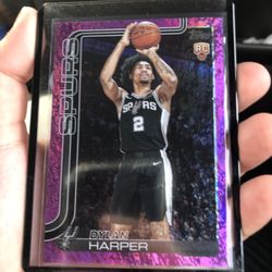Dylan Harper Topps Rookie Card Pink