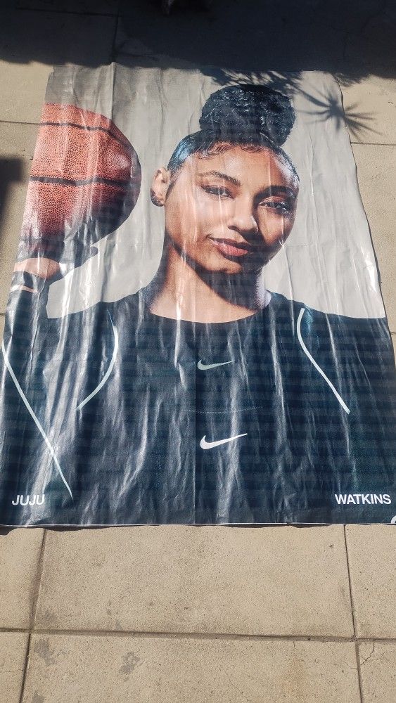 Juju Watkins Nike Ad Billboard Poster 🏆