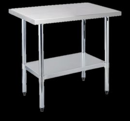 ROVSUN 36”x24” Stainless Steel Commercial Work Table