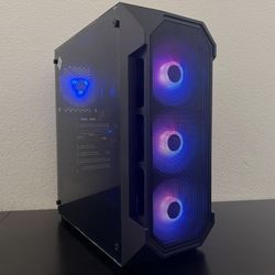 ULTRA FAST Ryzen 5 Gaming PC Computer (Ryzen 5 5500, RX 580, 16GB RAM, 500GB NVMe + 1TB HDD)