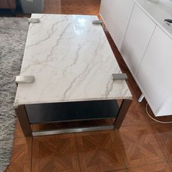 Marble Top Coffee Table 