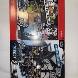 Black And White Flare Poster And Binder Collection Bundle