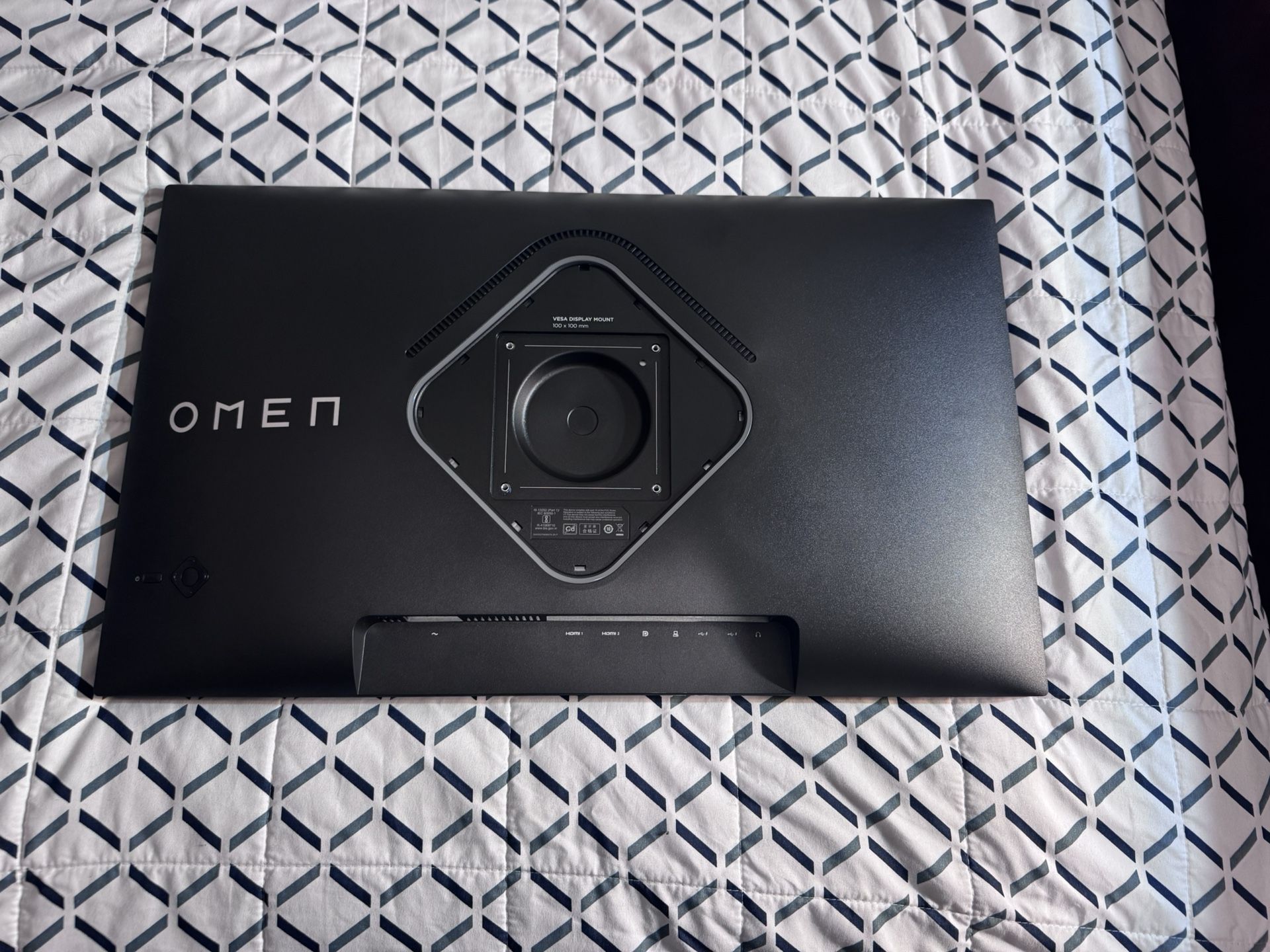 HP OMEN 1440p 240 HZ Monitor Barely Used
