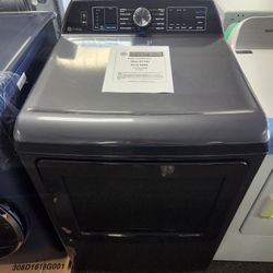 Profile 7.4 cu. ft. Smart Electric Drver in Diamond Gray with Steam. Sanitize Cycle and Sensor Dry, ENERGY STAR