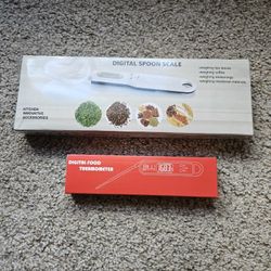 Digital Spoon Scale And Digital Thermometer 