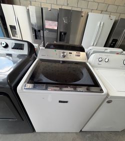 Maytag washer no agitator with warranty