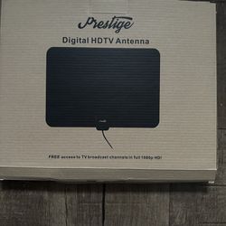 Prestige X-72 HDTV WhiteDigital Indoor Antenna HD005 1080p HD New!