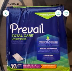 Prevail Total Care Underpads