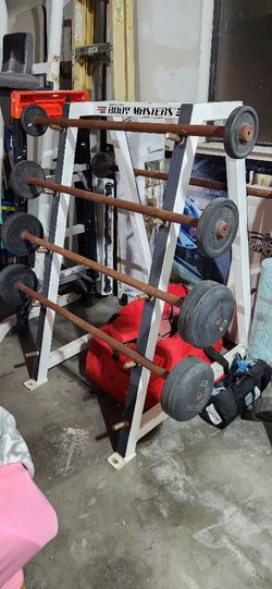 Barbells With Rack (Body Masters)