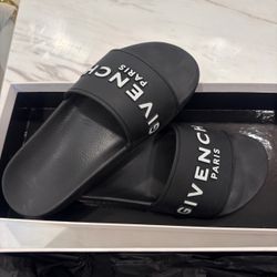 Givenchy Logo pool slides