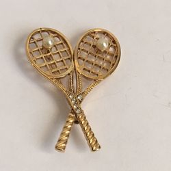 TENNIS BROOCH