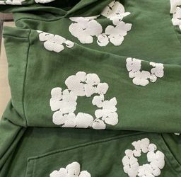 DENIM TEARS HOOIDE GREEN (size large)
