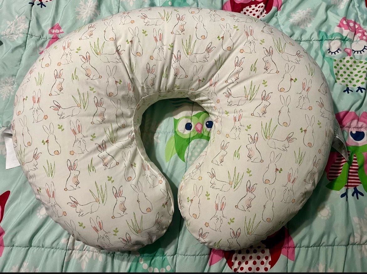 Boppy Pillow for nursing babies