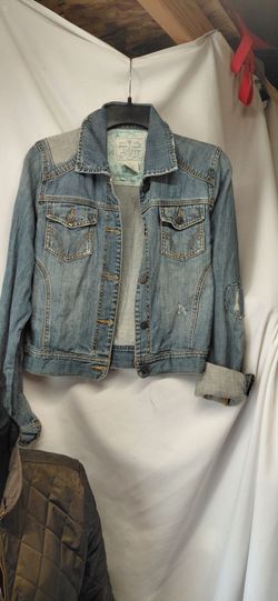 Roxy size large jean jacket