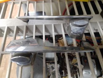 67' Camero Vintage Chrome Door Handles Set Of 2