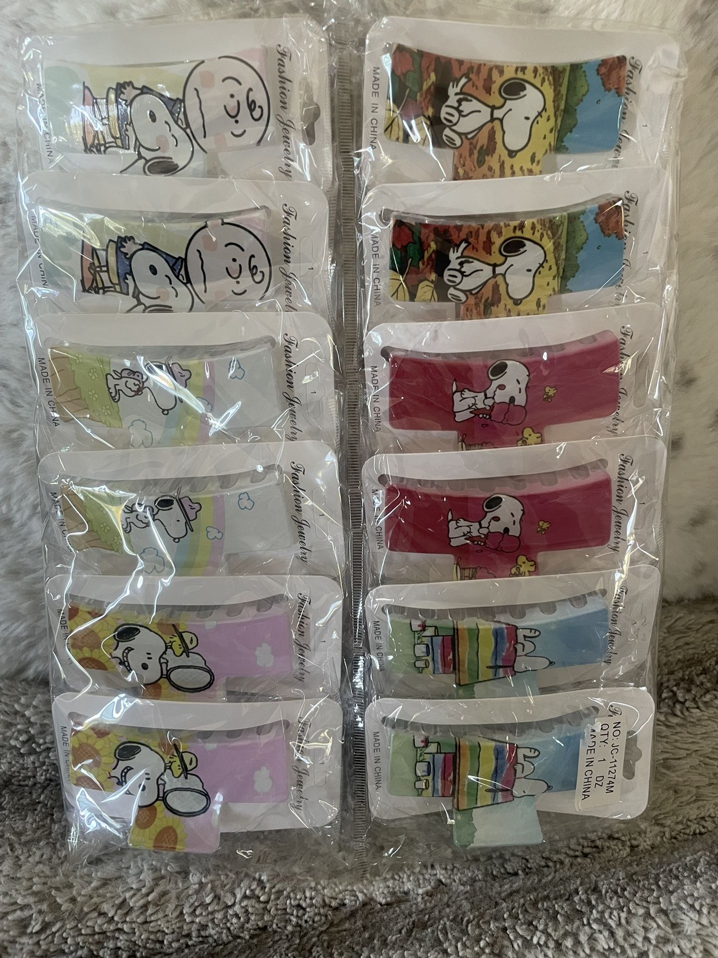 Snoopy Hair Clips