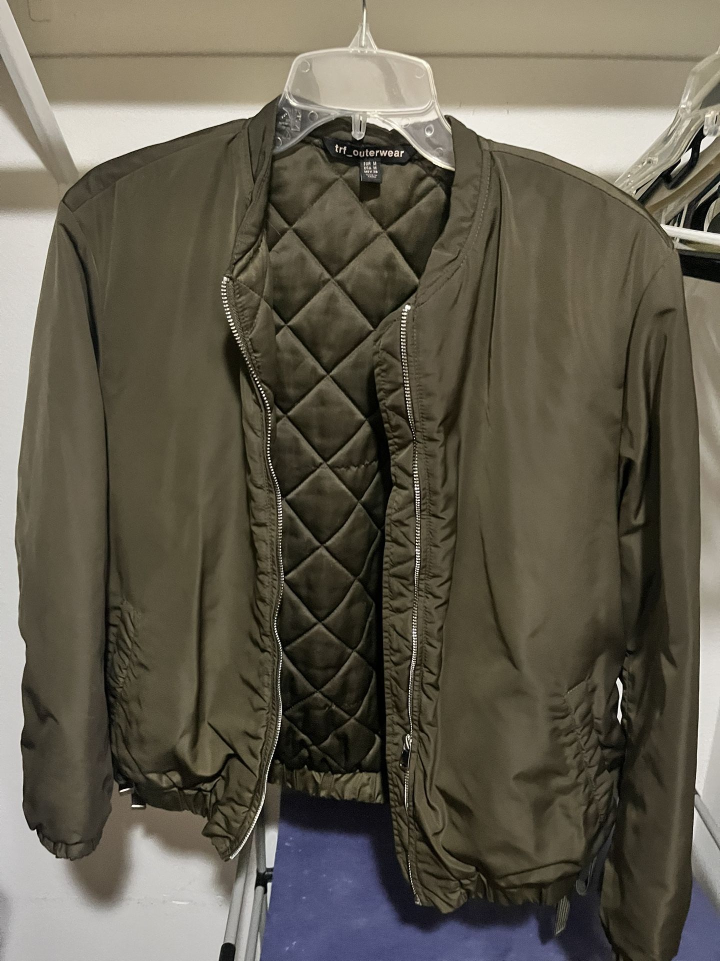 Bomber Jacket In Green