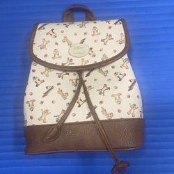 Disney Chip And Dale Slouch Mini Backpack  - NWT 
