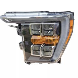 2021-2023 Ford F-150 LH Driver Side LED headlight Assembly OEM ML(contact info removed)B