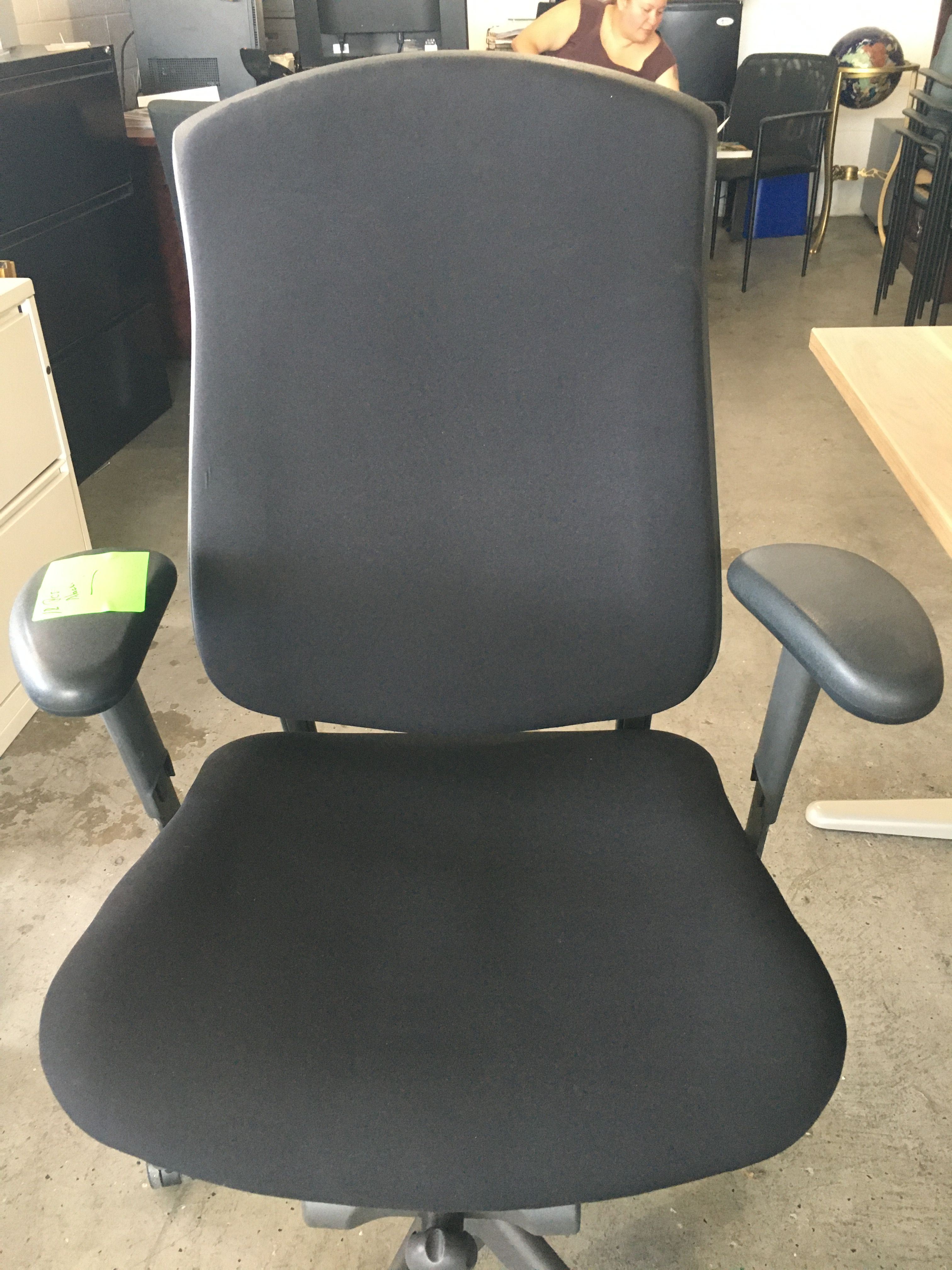 Herman Miller Black Fabric Chairs