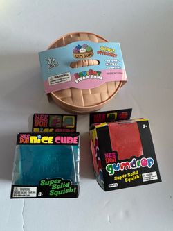 Nee Doh Squishy Toy Bundle Set of 3