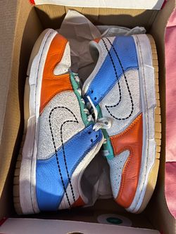 Nike Dunk Low multi coloured trainers #sneakers #lifestyle