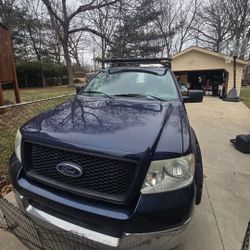 2005 F150 With Ladder Rack & Tool Box