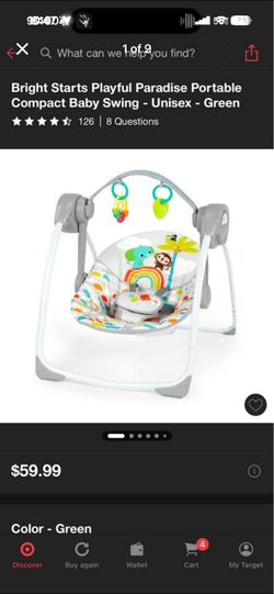 Baby swing