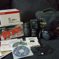 Canon T3 DSLR Kit with Bag