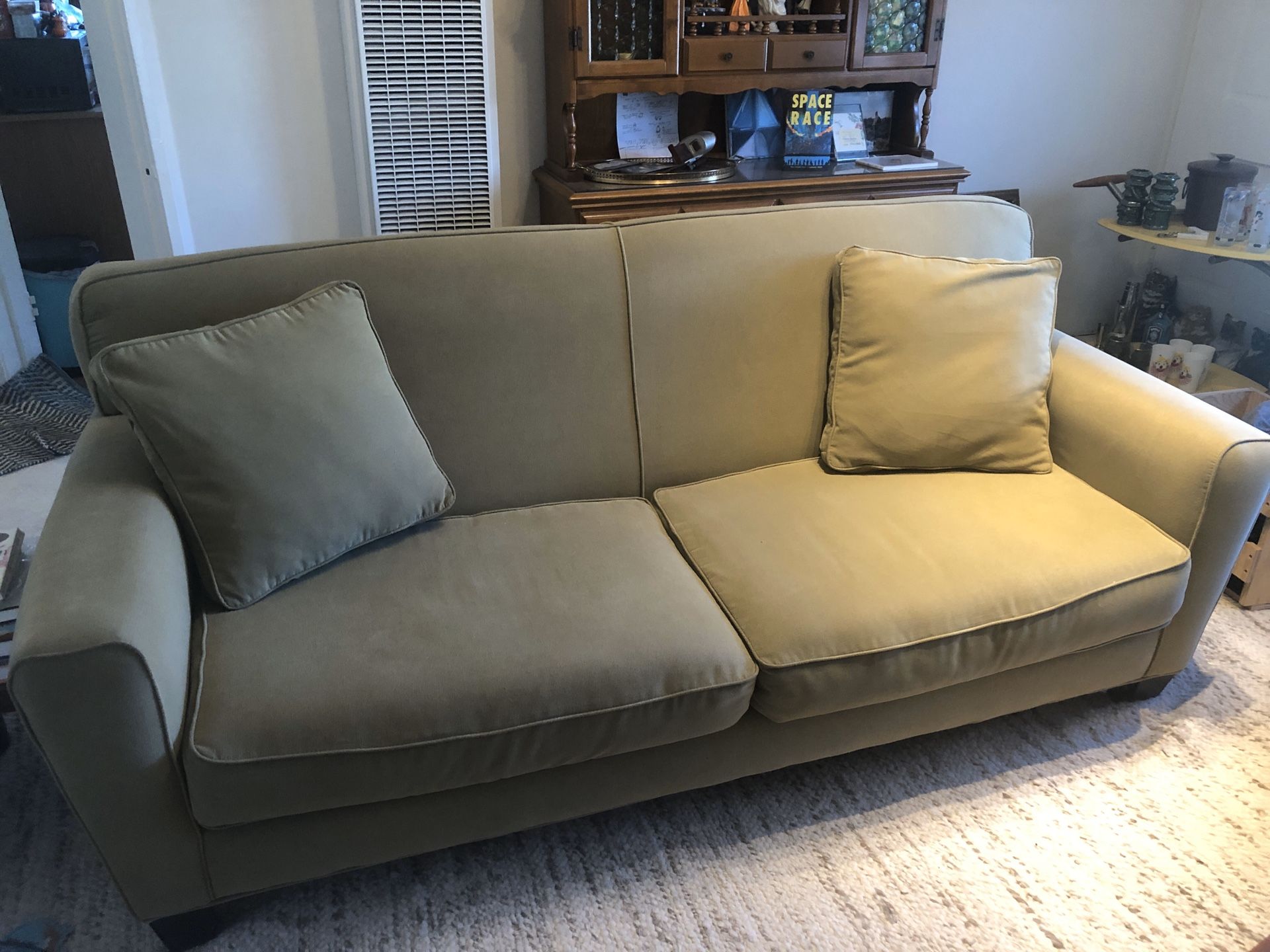 Sage green sofa! FREE!