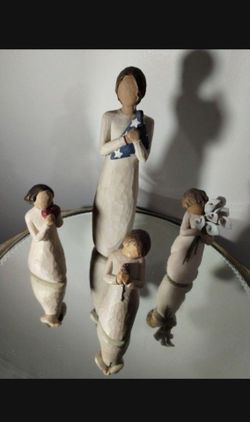 WILLOW TREE COLLECTION SET OF 4 FIGURINES, M99