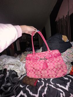 Pink Coach Purse