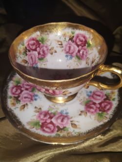 Vintage porcelain tea cup