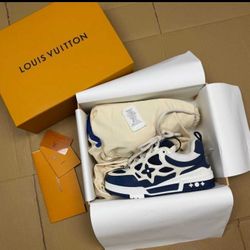 Navy Blue Lv Skates