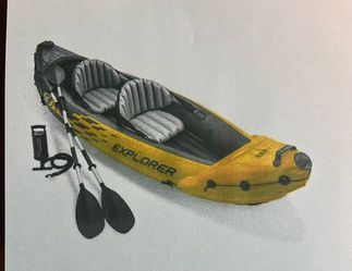 K2 Inflatable kayak for 2