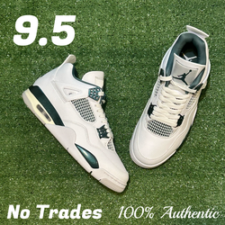 Size 9.5 Air Jordan 4 Retro “Oxidized Green”🍀