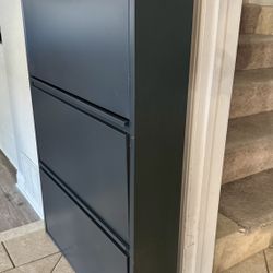 Alveon Flip Drawer Shoe Cabinet. 