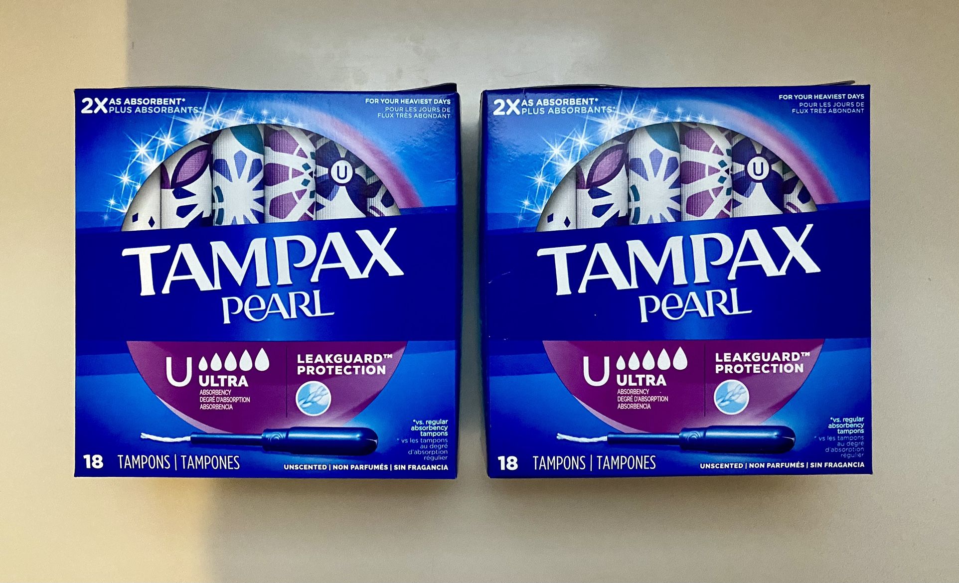 Tampax Pearl Ultra 2 for $7