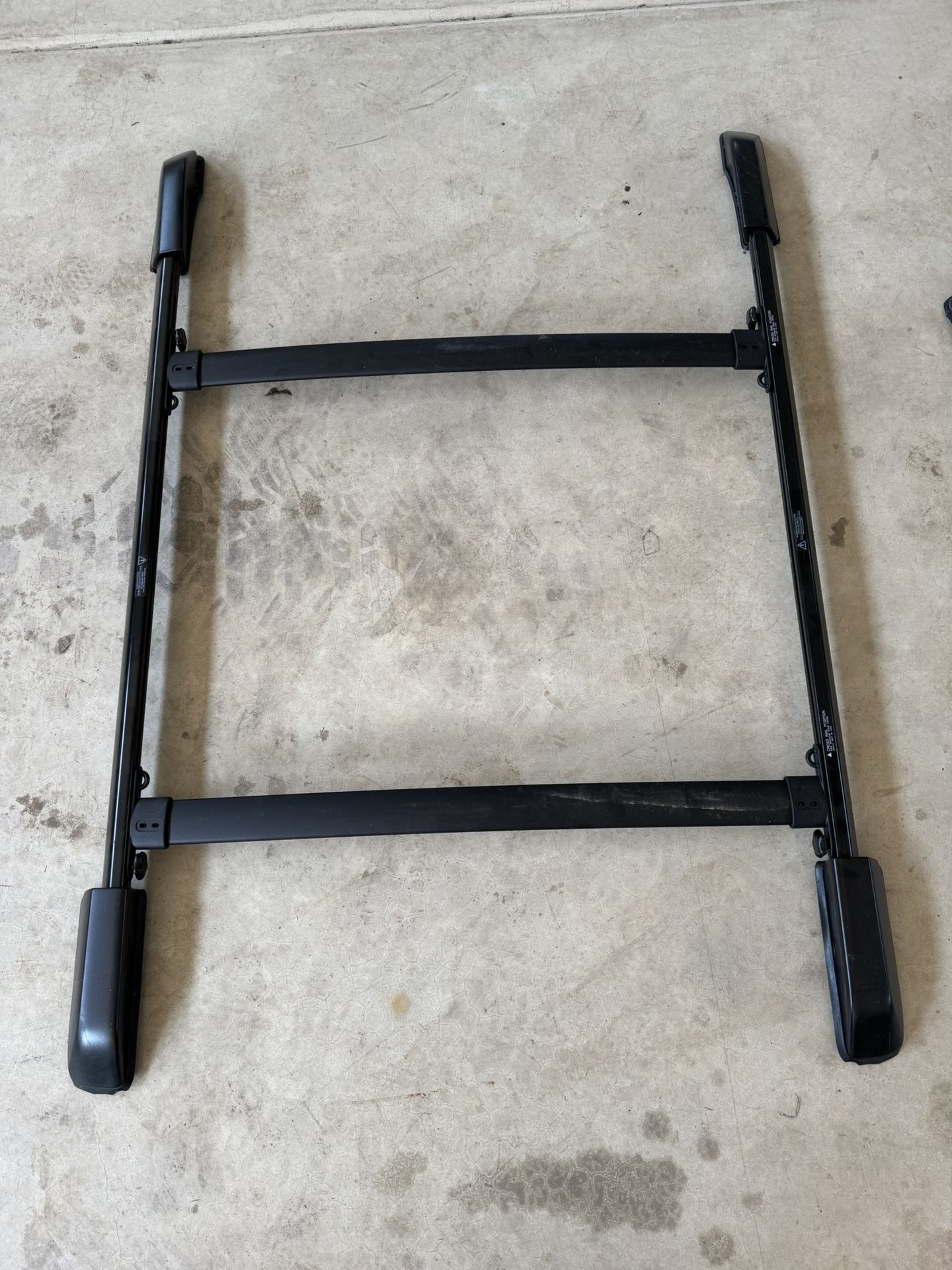 Toyota 4Runner OEM Rails And Cross Bars from a Fifth Gen 4Runner 