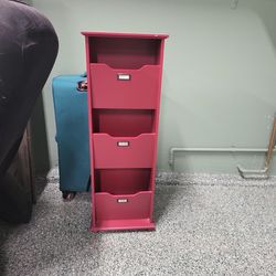 Red Storage Stand