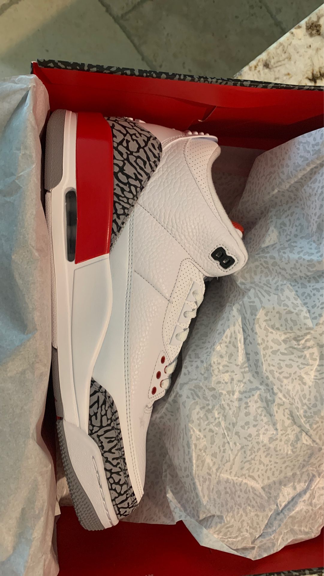 Air Jordan 3 retro “Katrina/hall of fame” Men’s 12