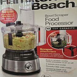 HAMILTON BEACH FOOD PROCESSOR 
