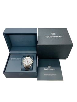Tag Heuer Men's Aquaracer White Automatic Swiss Watch 43mm WAY2013 w/ Box