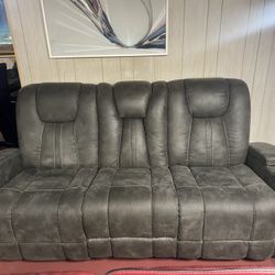 Grey Recliner Lovesear