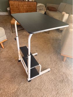 New Adjustable Table W/ Wheels